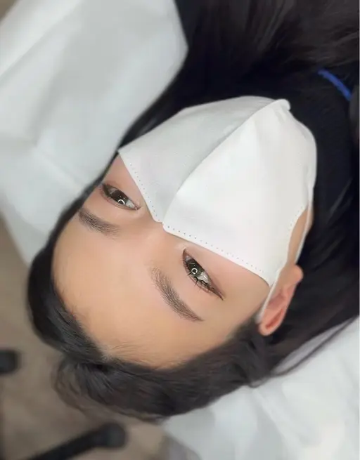 骨格&顔立ち似合わせ美眉コース🫧丁寧カウンセリング+眉デザイン+眉wax+選べるアロマ鎮静パック+美容液保湿🕊️