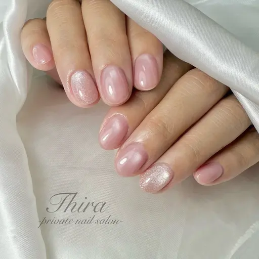 ご新規様限定☆他店オフ込みジェルネイル　マグネット/フラッシュ10本　Instagramメンション割で更に500円オフ！