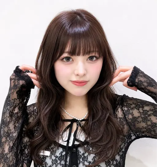 👑人気No.1👑顔周りカット＋うる艶カラー＋集中ケアトリートメント🫧