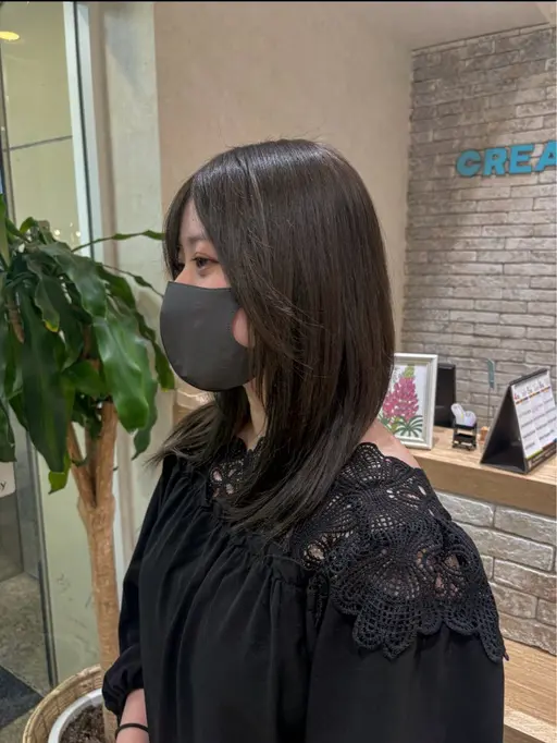 髪質改善カラー+超音波🍃パサつきやうねりのある人カラーと一緒に髪質改善してみませんか🙌