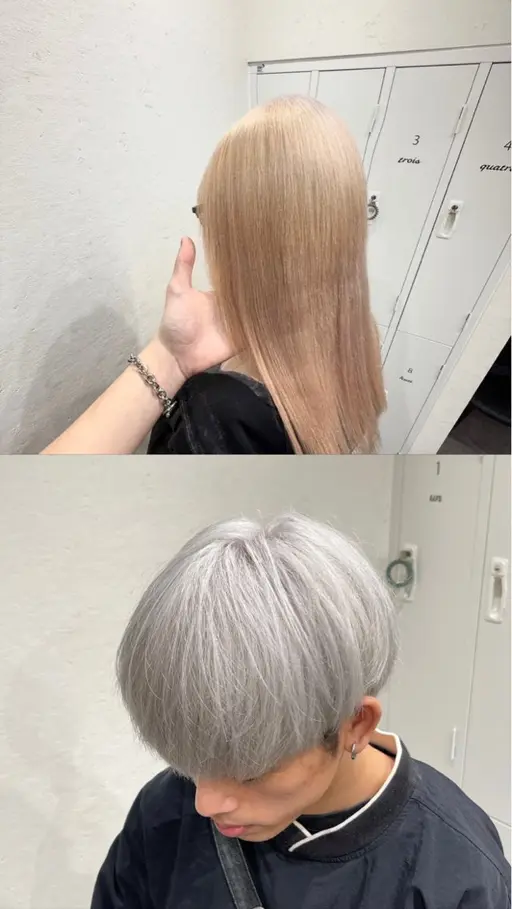 【大人気❗️】✨ブリーチ+ワンカラー +トリートメント✨