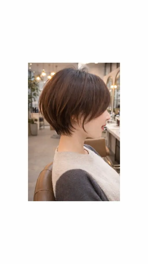 【スタイルチェンジ✂️ショートカット限定】メニュー画像のようなショートカット限定です🙆‍♀️