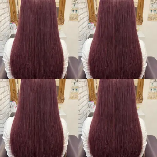 【人気No2🩰🦢✨】1カラー+Aujua3stepTR+超音波アイロン✨【髪質改善 寒色 寒色 外人風カラー】