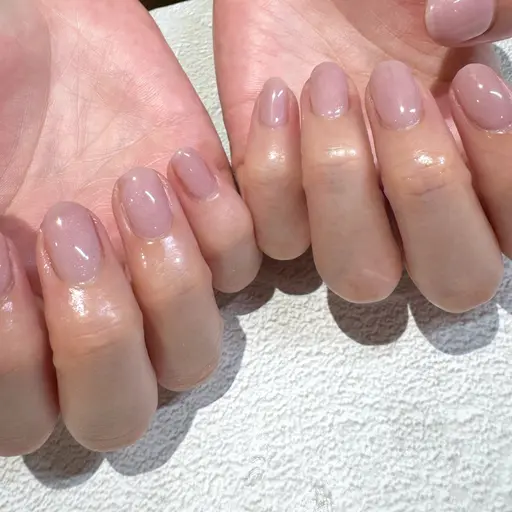 ハンドネイルワンカラー