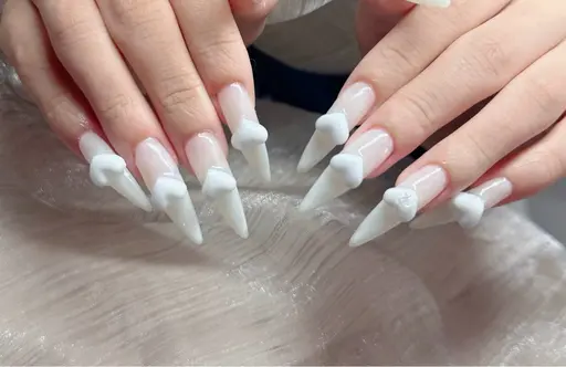 ❤️ネイルチップ10本長さだし+ワンカラーつけ放題💕