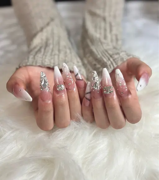 【全員】10本チップ長さ出し💅🏻150分持ち込みアートコース🎀🤍ྀི(オフ・ケア込み)