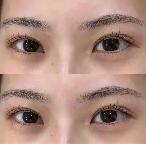 人気𝐍𝐨. 𝟑⟡.·限定価格🎀「上下」まつ毛パーマ🎀コーティング付き✨