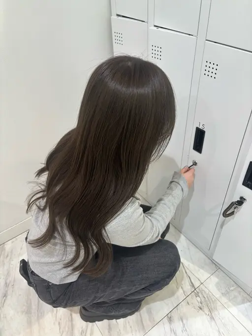 🍓 【 1番人気メニュー 】透明感color+2stepトリートメント