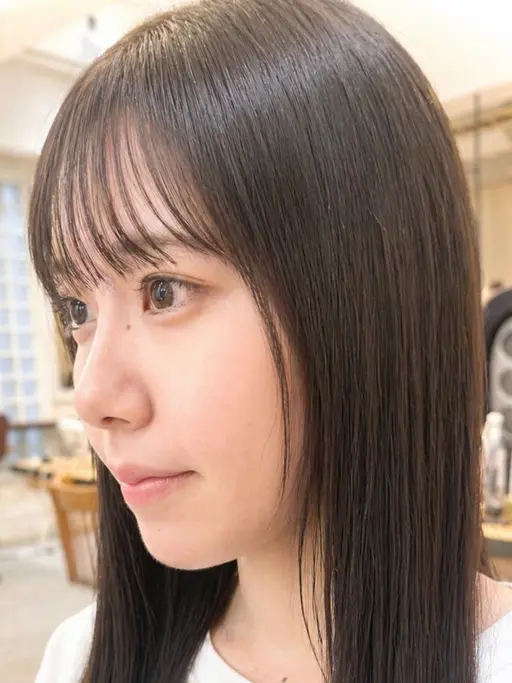 朝ラク🫧【崩れない前髪縮毛矯正】or【前髪ふんわりパーマ】｜アイロンいらず・湿気対策◎