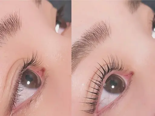 【ミニモ限定】パリジェンヌリフト＋高濃度トリートメントケア付き(コーティング付き)上のみ