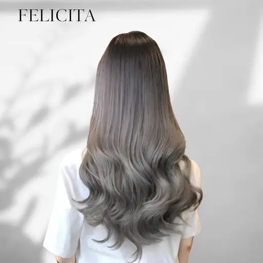 【平日限定】【高発色ツヤ×鮮やか】ダメージレスカラー6,600円(税込み)※シャンプー、ブロー代全て込みの料金です