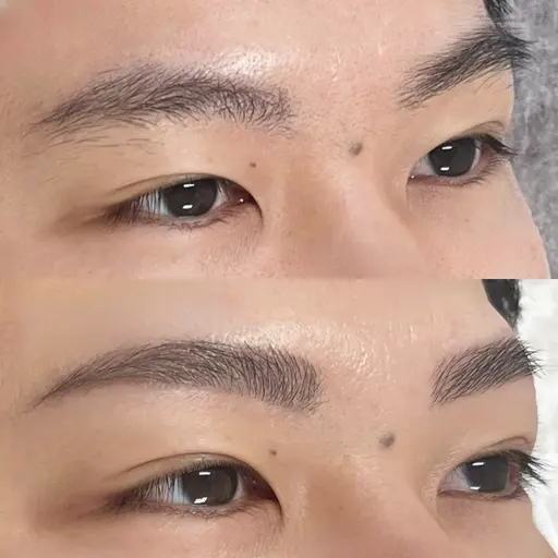 【モニタークーポン】眉毛フルスタイリングWax脱毛1回(毛量調整付き)＆ブロウリフト