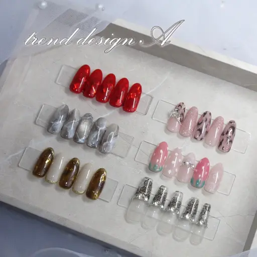 【trend⟡.·☘️定額Menu A☘️オフ付💅🏽】