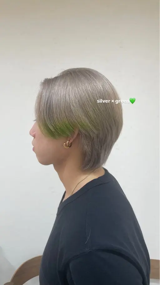 メンズカット【センターパート】