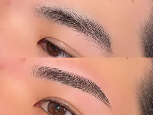 【骨格デザインwaxメンズアイブロウ】メイクレクチャー付き✨⚠️現金のみ