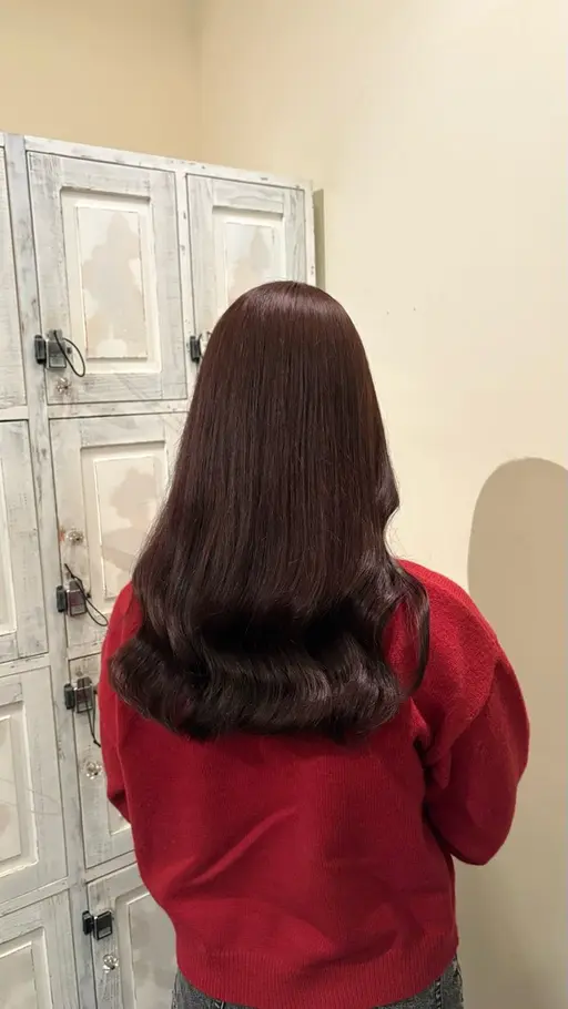 【✨️人気✨️】プレミアムカラー（ワンカラー）＋サラツヤトリートメント