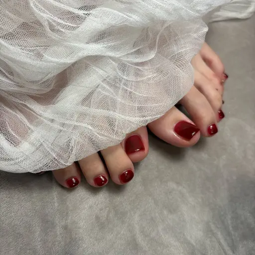 【そろそろサンダルの季節！】フットネイル　ワンカラー