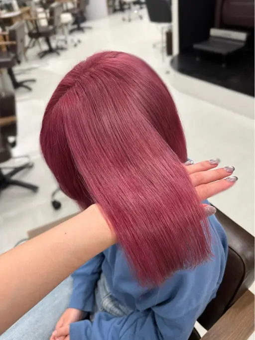 【20時〜限定‼️】透明感抜群🎀ブリーチありダブルカラー🤍ྀི