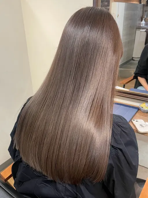 【2月限定お得なメニュー❗️】前髪カット➕ワンカラー➕補修力抜群❗️システムマスク付き✨️