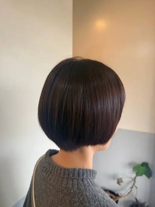 【 ショート・ボブ限定 】ワンカラー＋シャンプーブローモデル