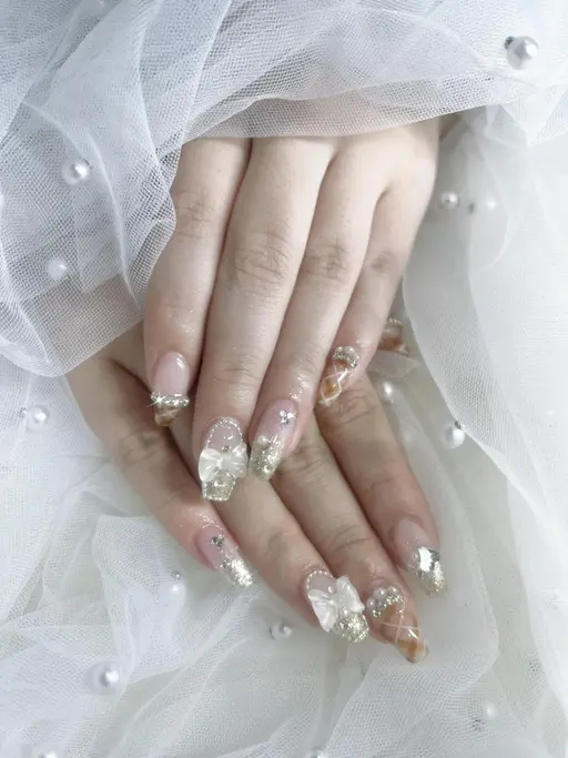 【本日限定♡】オフありチップ長さ出しアートし放題150分💝持ち込みデザイン🧸【ミニモ限定🉐大きいパーツ1つ無料】