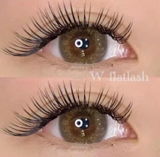 ✨4月平日限定✨【オフ込み】LED バインドロック Wフラット1時間付け放題✨️束感コーティング付きෆ