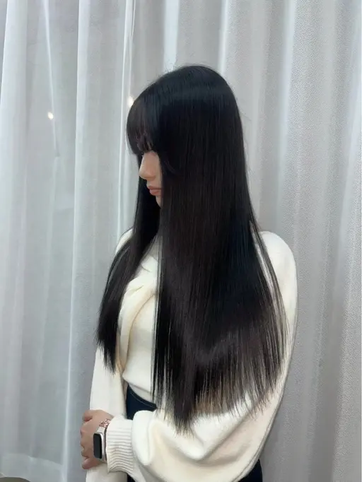 【モデル募集】縮毛矯正｜自然な艶ストレート