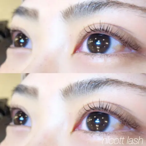 【🎀無料テスト前モデル募集🩷まつ毛パーマ 詳細ご確認下さい オフ無しのみ!⚠️質問にご回答をお願いいたします。