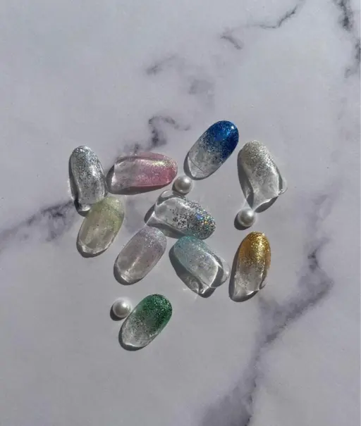 ラメグラデーションコース・ジェルオフある方のみ限定