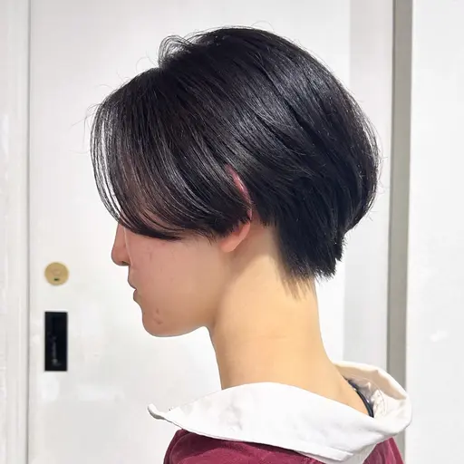 ✂️無料カットモデル✂️【ショートカット】🫧🌙【仕上がり肩より上】🌙🫧ショート⭕️ウルフ⭕️