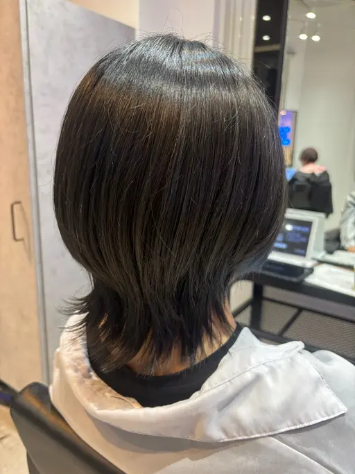 【当日限定】　カット＋カラー＋髪質改善Tr