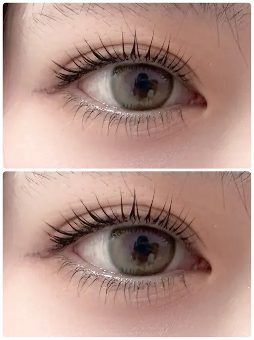 上下まつ毛パーマモデル