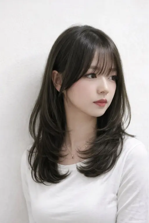 【🍃赤みが嫌いな方はこちら🍃】韓国風レイヤーカット＋透明感ワンカラー+クイックトリートメント🌿🫧