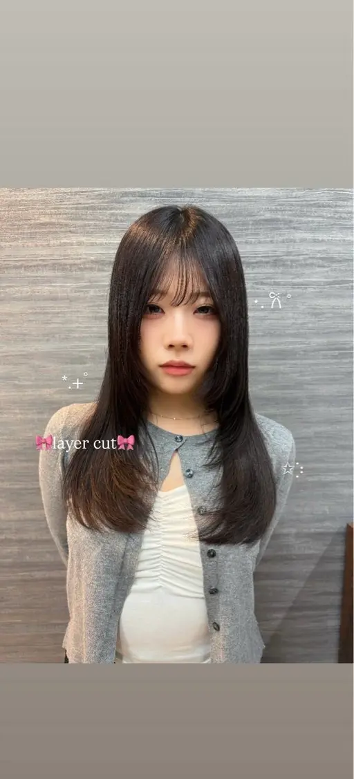 2~6回目以降の方!!〖ロング​〜​ボブカット🩷〗当日Ok‼️💖【】似合わせcut⋆. 𐙚 ˚＋保湿ケア