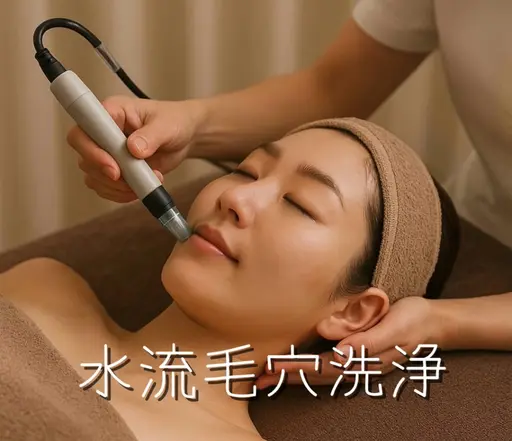 《毛穴洗浄／毛穴撃退》水流毛穴洗浄＋美容液導入💆‍♀️💓（写真掲載🆗な方）