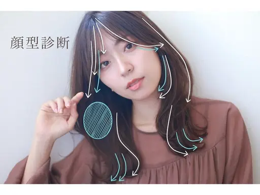 【1日金曜日 11時～ 滑り込み予約可‼️】✨骨格/顔型/パーソナルカラー診断付き✨カラー+カット