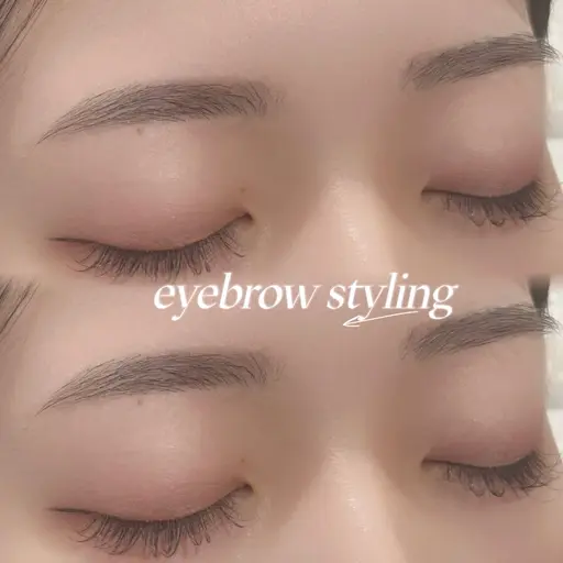 【レディース限定🚺】美眉スタイリング🌕(wax +間引き +メイク付き💄🤍)