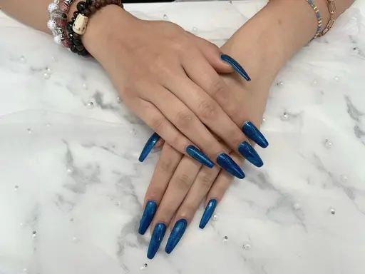 🎀チップ長さだしワンカラー(オフなし)