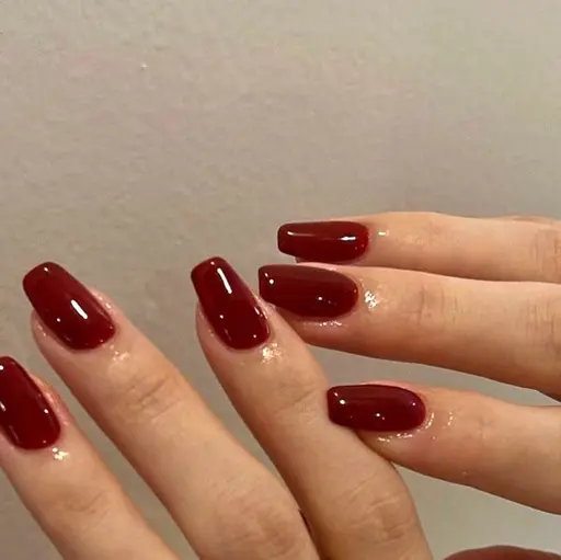 Hand🍒赤ワンカラー🍒【オフ有り】※施術者が異なります