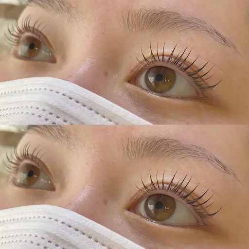 🎀ミニモ限定価格🎀韓国風束間まつ毛パーマ👀✨コーティング付き🤍