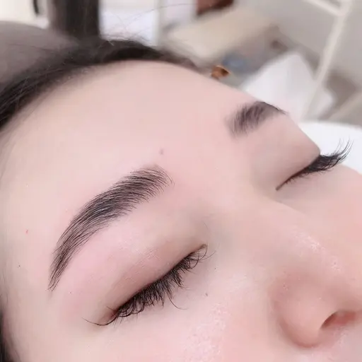 【張り付かないアイブロウパーマ】🫧スタイリング&ワックス込