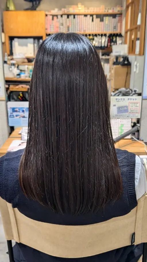 🤍髪質改善ストレート+シャンプーブロー🤍
