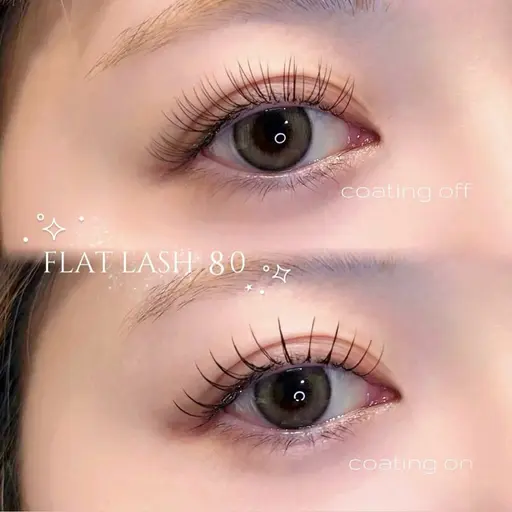 【フラットラッシュ80本】※オフなし