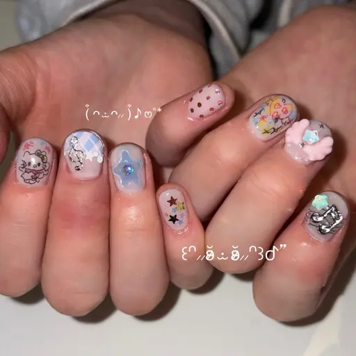 【パラジェル使用】持ち込みデザイン🍥アートデザイン系(オフあり)