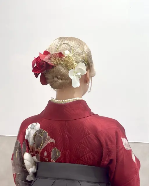 着付+ヘアセット