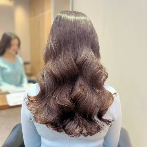 🎀- ̀͏̗ 韓国風デジタルパーマ  ́͏̖- 🎀カット＋デジタルパーマ