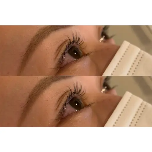 【エクステ】フラットラッシュ120本☆¥4300