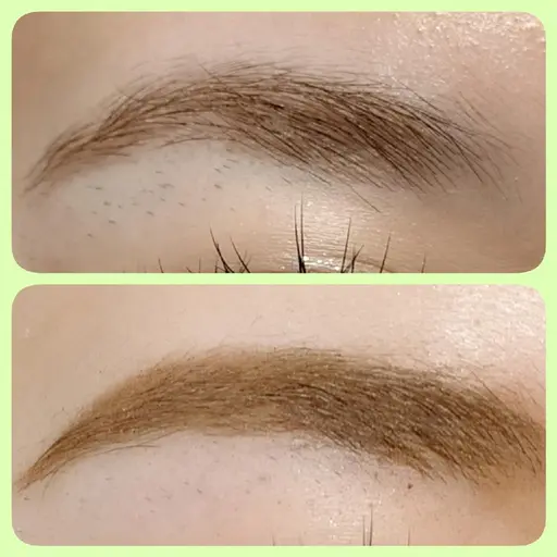 アイブロウWAX脱毛✨メイク込み