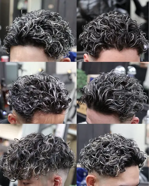 ⚜️【カット＋メッシュ＋パーマ】⚜️リバースパーマ/スペインカール/ツイストスパイラル