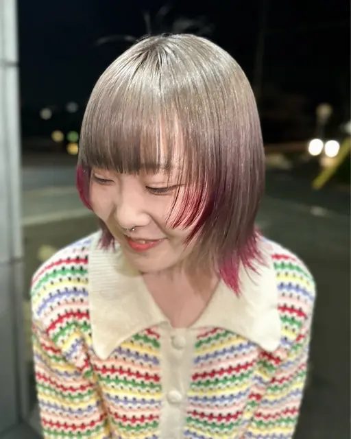 〖 minimo限定メニュー 〗 ２ブリーチカラー🎼+ﾟ